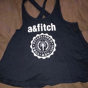 Navy Blue Abercrombie Kids tank top